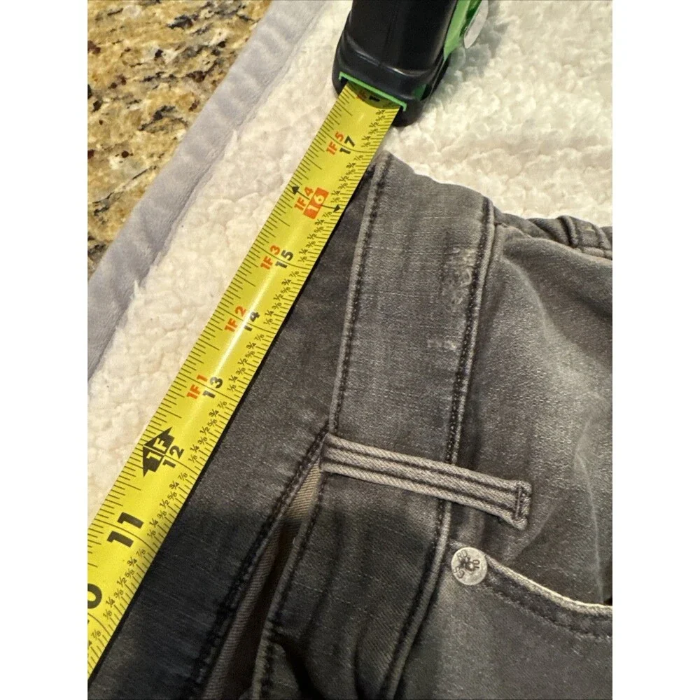 G Star RAW Jeans Men's Gray D-Staq 5 Pocket Skinny Fit Stretch Distressed 34x32